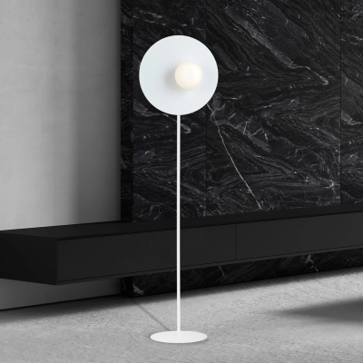 Lampa podłogowa OSLO LP WHITE/OPAL 1189/LP EMIBIG