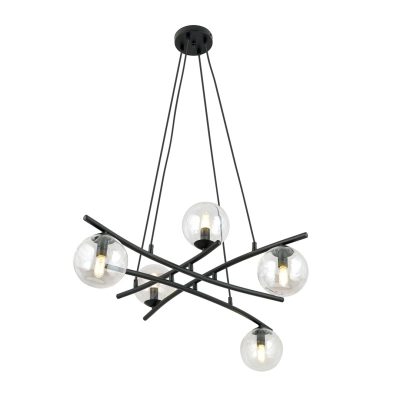 Lampa wisząca ESSA 5 TRANSPARENT 1202/5 EMIBIG