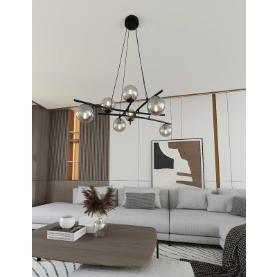 Lampa wisząca ESSA 8 GRAFIT 1203/8 EMIBIG