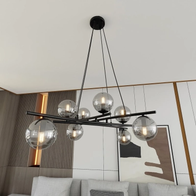 Lampa wisząca ESSA 8 GRAFIT 1203/8 EMIBIG