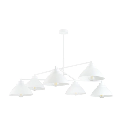 Żyrandol MAVERICK 6 WHITE  1212/6 EMIBIG