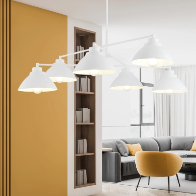 Żyrandol MAVERICK 6 WHITE  1212/6 EMIBIG