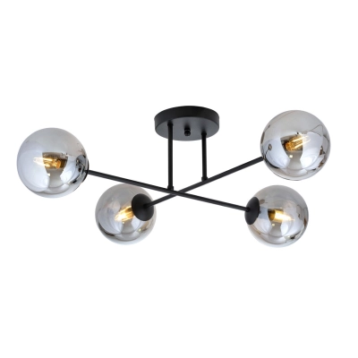 Lampa sufitowa  ROMA 4 BL GRAFIT 1245/4 EMIBIG
