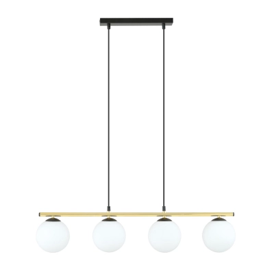 Lampa wisząca ALORA 4 BL OPAL 1254/4 EMIBIG