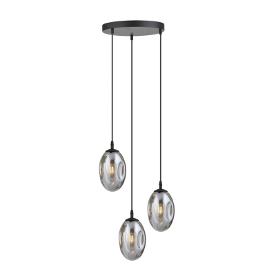 Lampa wisząca ASTRAL 3 BL PREMIUM GRAFIT 1266/3PREM EMIBIG