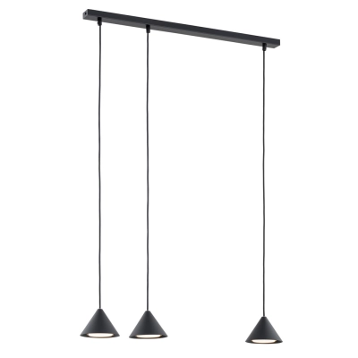 Lampa wisząca ELIT 3 BLACK 1330/3 EMIBIG