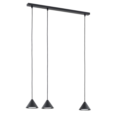 Lampa wisząca ELIT 3 BLACK 1330/3 EMIBIG