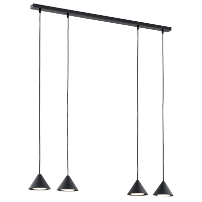 Lampa wisząca ELIT 4 BLACK 1330/4 EMIBIG