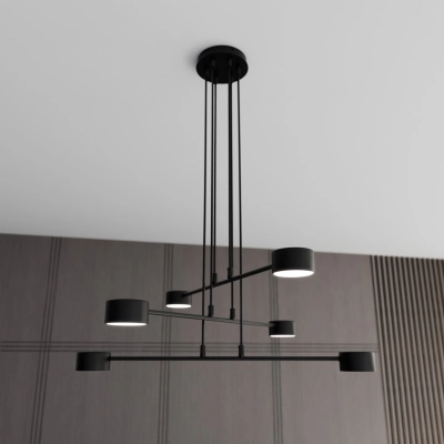Lampa wisząca MODUS 6 BLACK 1339/6 EMIBIG