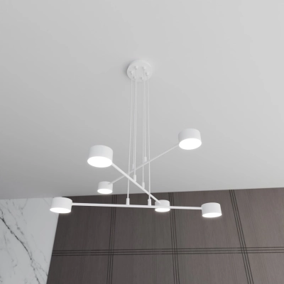 Lampa wisząca MODUS 6 WHITE 1340/6 EMIBIG