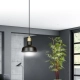 Lampa wisząca  IBOR 1 BLACK 1042/1 EMIBIG