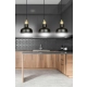 Lampa wisząca  IBOR 3 BLACK 1042/3 EMIBIG