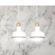 Lampa wisząca  IBOR 2 WHITE 1043/2 EMIBIG