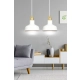 Lampa wisząca  IBOR 2 WHITE 1043/2 EMIBIG