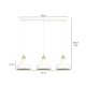 Lampa wisząca  IBOR 3 WHITE 1043/3 EMIBIG