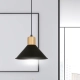 Lampa wisząca  ROWEN 1 BLACK 1044/1 EMIBIG