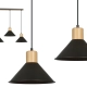 Lampa wisząca  ROWEN 3 BLACK 1044/3 EMIBIG