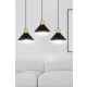 Lampa wisząca  ROWEN 3 BLACK 1044/3 EMIBIG