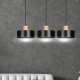 Lampa wisząca  TORIN 3 BLACK 1046/3 EMIBIG