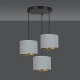 Lampa wisząca HILDE 3 BL PREMIUM GRAY 1050/3PREM EMIBIG