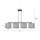 Lampa wisząca HILDE 4 BL GRAY 1050/4 EMIBIG