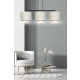 Lampa wisząca HILDE 3 BL WHITE 1052/3 EMIBIG