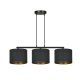 Lampa wisząca HILDE 3 BL BLACK 1054/3 EMIBIG