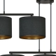 Lampa wisząca HILDE 3 BL BLACK 1054/3 EMIBIG