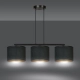 Lampa wisząca HILDE 3 BL BLACK 1054/3 EMIBIG