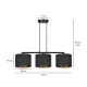 Lampa wisząca HILDE 3 BL BLACK 1054/3 EMIBIG