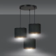 Lampa wisząca HILDE 3 BL PREMIUM BLACK 1054/3PREM EMIBIG