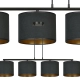 Lampa wisząca HILDE 4 BL BLACK 1054/4 EMIBIG