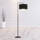 Lampa podłogowa HILDE LP1 BL BLACK 1054/LP1 EMIBIG