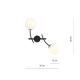 Kinkiet HUNTER K2 BLACK/OPAL 1102/K2 EMIBIG