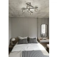 Lampa sufitowa  SMART 5 BLACK/GRAFIT 1104/5 EMIBIG