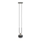 Lampa wisząca GLAM 1 BLACK/STRIPE 1113/1 EMIBIG