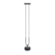 Lampa wisząca GLAM 1 BLACK/STRIPE 1113/1 EMIBIG