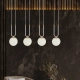 Lampa wisząca GLAM 4 WHITE/OPAL 1115/4 EMIBIG