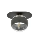 Lampa sufitowa  PLAZA 1 BLACK/STRIPE 1121/1 EMIBIG