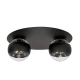 Lampa sufitowa  SOLAR 2 BLACK/STRIPE 1129/2 EMIBIG