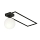 Lampa sufitowa  IMAGO 1B BLACK/OPAL 1130/1B EMIBIG