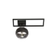 Lampa sufitowa  IMAGO 1D BLACK/STRIPE 1132/1D EMIBIG