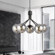 Lampa wisząca NOVA 5 BLACK/GRAFIT 1140/5 EMIBIG