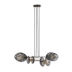 Lampa wisząca PLAYA 4 BLACK  1146/4 EMIBIG