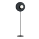 Lampa podłogowa OSLO LP BLACK/OPAL 1187/LP EMIBIG