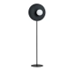 Lampa podłogowa OSLO LP BLACK/OPAL 1187/LP EMIBIG