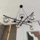 Lampa wisząca ESSA 8 GRAFIT 1203/8 EMIBIG