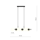 Lampa wisząca RORY 6 OPAL 1205/6 EMIBIG