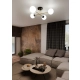 Lampa sufitowa  MAGNUM 4 BL OPAL 1233/4 EMIBIG