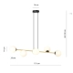 Lampa wisząca GRAVITY 6 BL OPAL 1241/6 EMIBIG